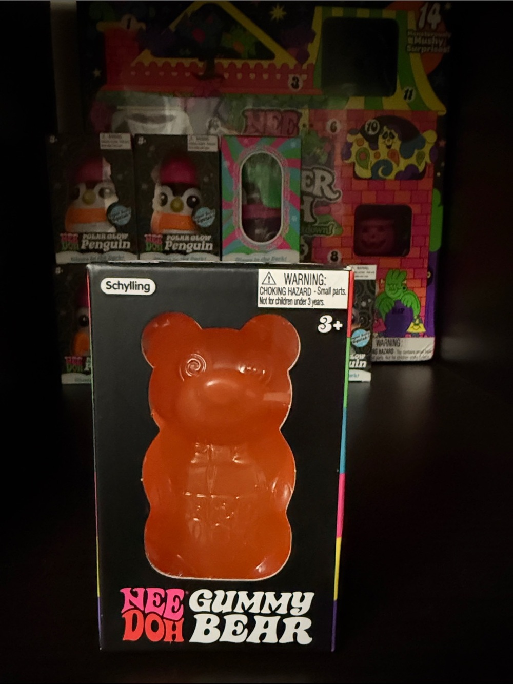 🍊NeeDoh Gummy Bear Kids Toy - orange 🍊 🍊
